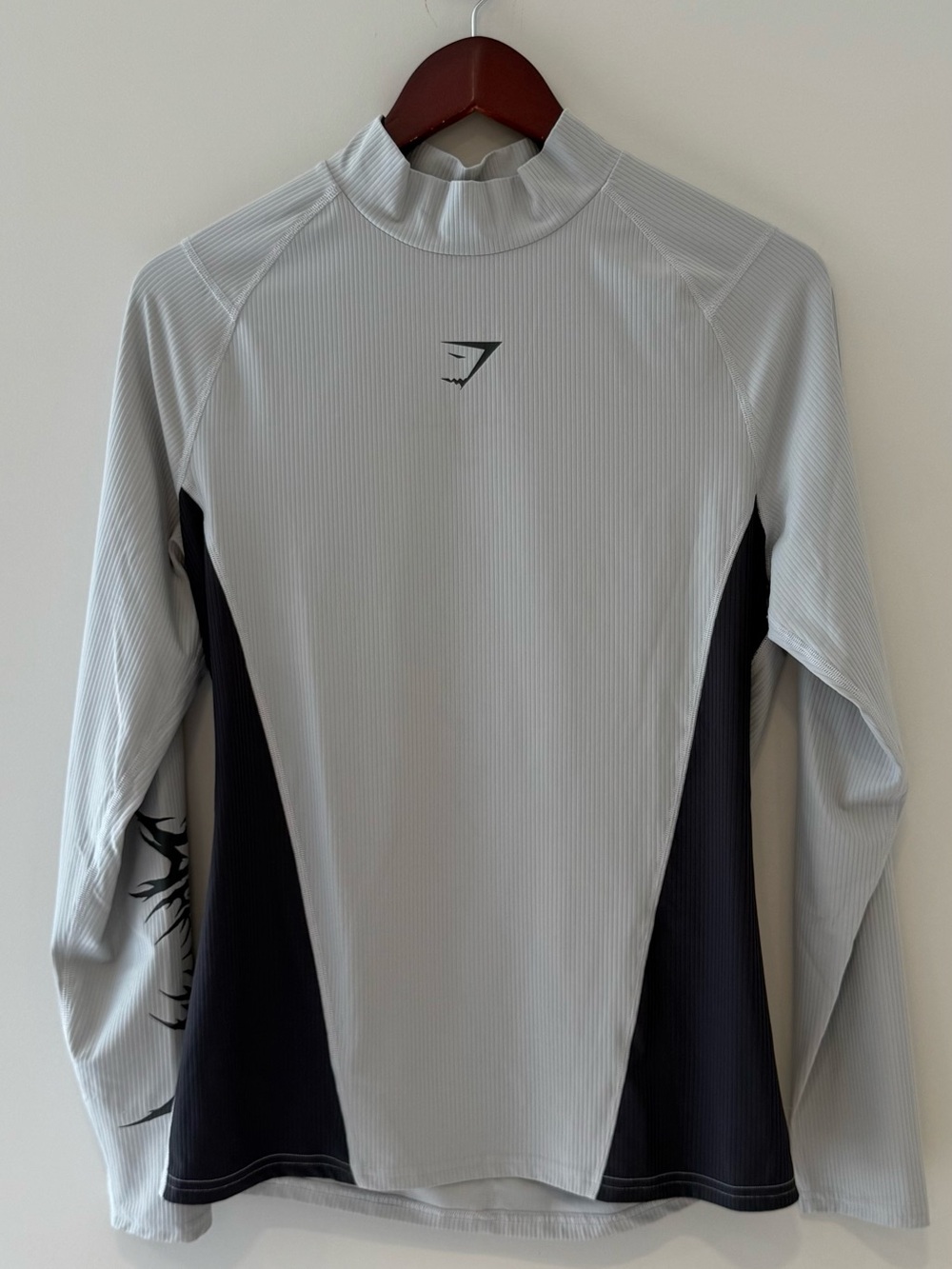 Gymshark X Carlos Belcast Compression T-Shirt Grey - Picture 2 of 6